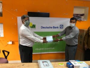 Read more about the article Deutsche Bank supports Smile Foundation’s Health Cannot Wait Campaign