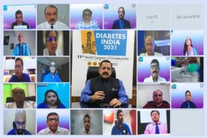 Read more about the article Dr Jitendra Singh  Delivers the inaugural address, as chief guest, at the Diabetes India World Congress-2021