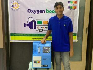 Read more about the article Budding Kolkata Cricketer Raises funds to donate Oxygen Concentrator for needy Covid patients
