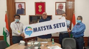 Read more about the article Union Minister for Fisheries, Animal Husbandry and Dairying, Giriraj Singh launches the Online Course Mobile App “Matsya Setu” for Fish Farmers