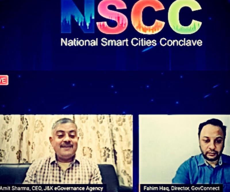 You are currently viewing CEO Jammu & Kashmir e-Governance Agency shares J&K’s growth story during National Smart Cities Conclave