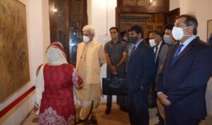 Read more about the article Lieutenant Governor, Manoj Sinha inaugurates Art Museum at Srinagar’s Sher Garhi Cultural Centre