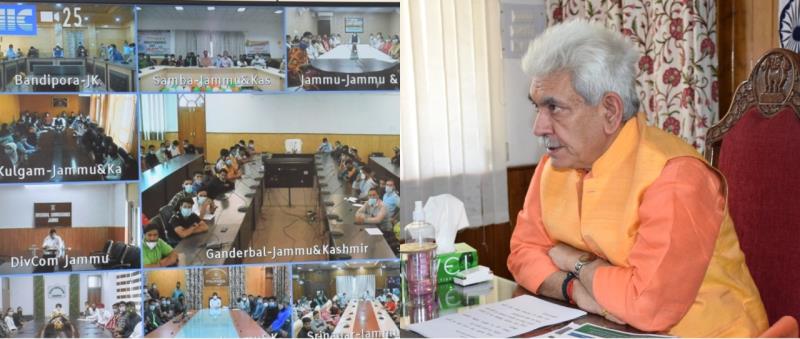 You are currently viewing Lieutenant Governor, Manoj Sinha inaugurates Youth Clubs in J&K