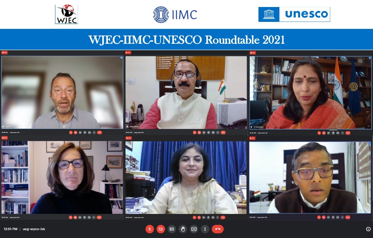 You are currently viewing Roundtable organised by World Journalism Education Council-IIMC-UNESCO