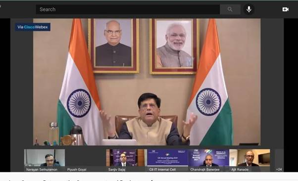 You are currently viewing India@75 is a declaration for a new India with new dreams, new energy and new commitment:  Piyush Goyal