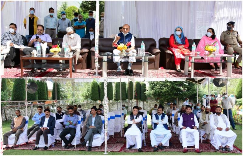 You are currently viewing Two-day visit of Union MoS Finance to Ganderbal concludes