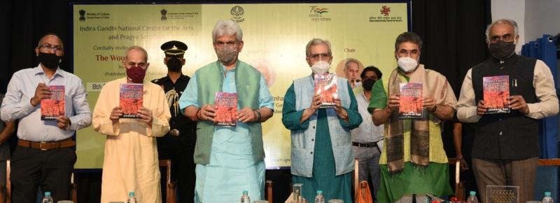 You are currently viewing Lt Governor releases Jawaharlal Kaul’s “Jammu Kashmir: The Wounded Paradise”