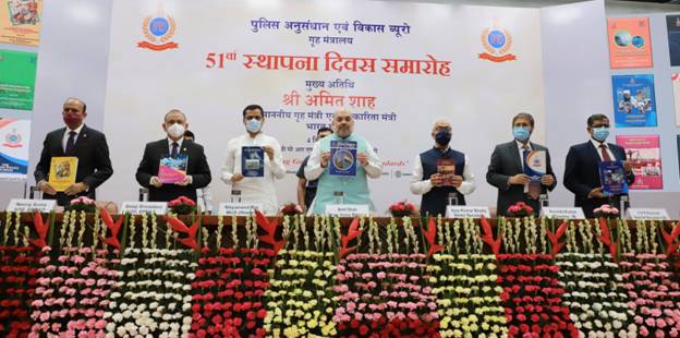You are currently viewing Union Minister for Home and Cooperation,  Amit Shah attends 51st Foundation Day event of Bureau of Police Research and Development (BPR&D) in New Delhi today as the Chief Guest.