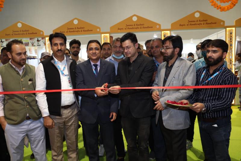 You are currently viewing JK Pavillion at Pragati Maidan inaugurated for IITF-2021