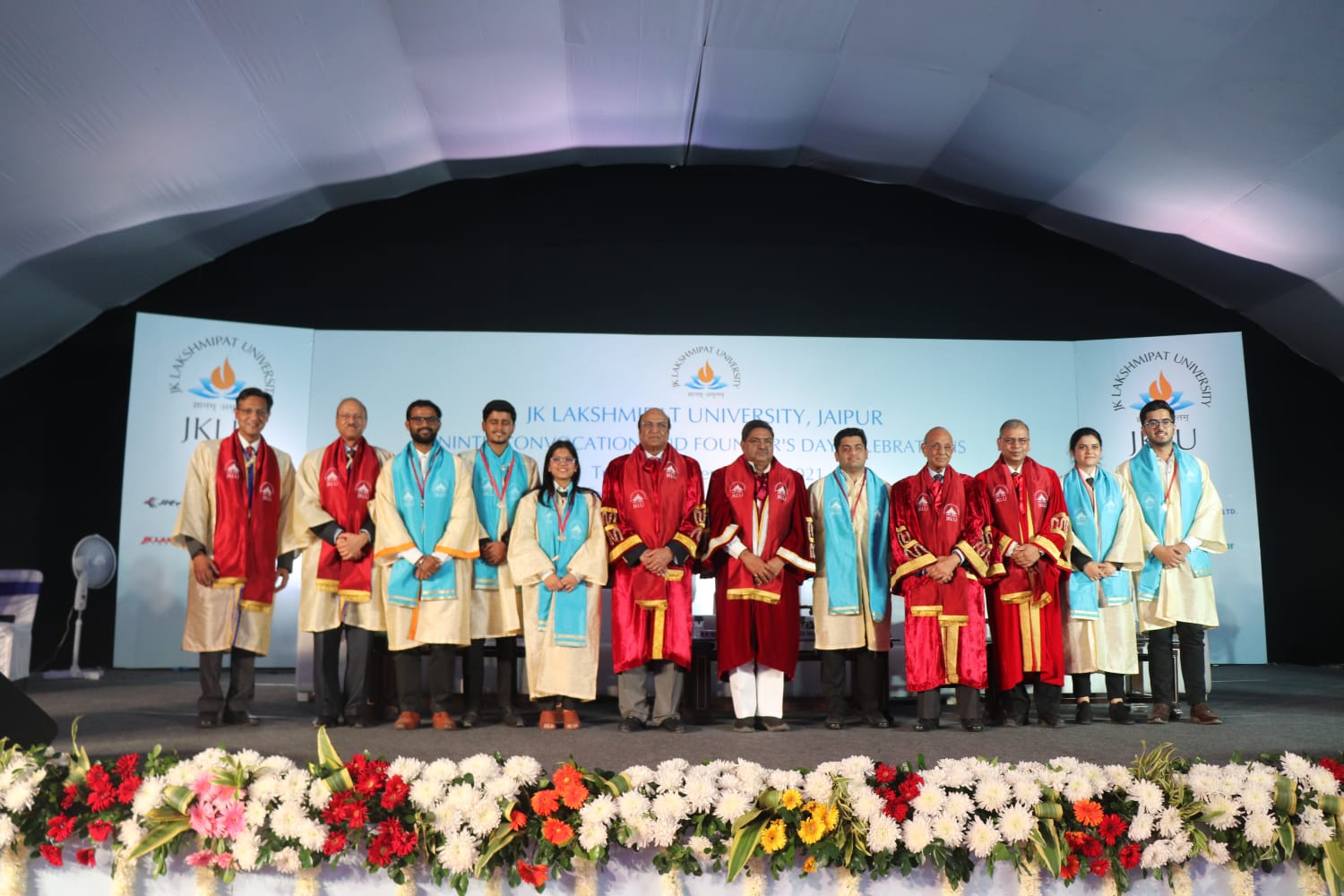 You are currently viewing    JK Lakshmipat University celebrates 9th Convocation Day and Founder’s Day; confers gold medals to 6 students