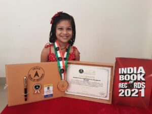 Read more about the article Four-year-old GIIS Pune’s Prashvi Maheshwari made it to India Book of Records
