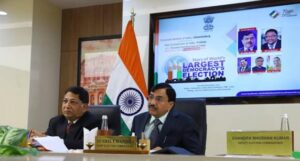 Read more about the article CEC addresses virtual seminar on “Story of World’s Largest Democracy’s Election”