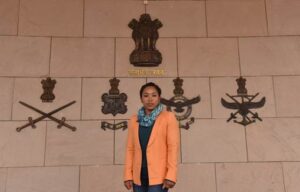 Read more about the article India’s ‘Silver Girl’ Saikhom Mirabai Chanu visits National War Memorial, urges every Indian to visit the epitome of sacrifice and valour