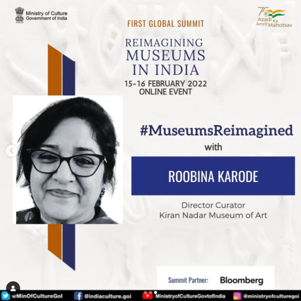 You are currently viewing KNMA participates in the two-day Global Summit – ‘Reimagining Museums in India’ organized by the Ministry of Culture, Government of India, in partnership with Bloomberg