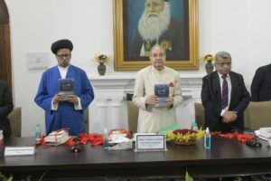 Read more about the article Vice-Chancellor Releases books of Sir Syed Academy