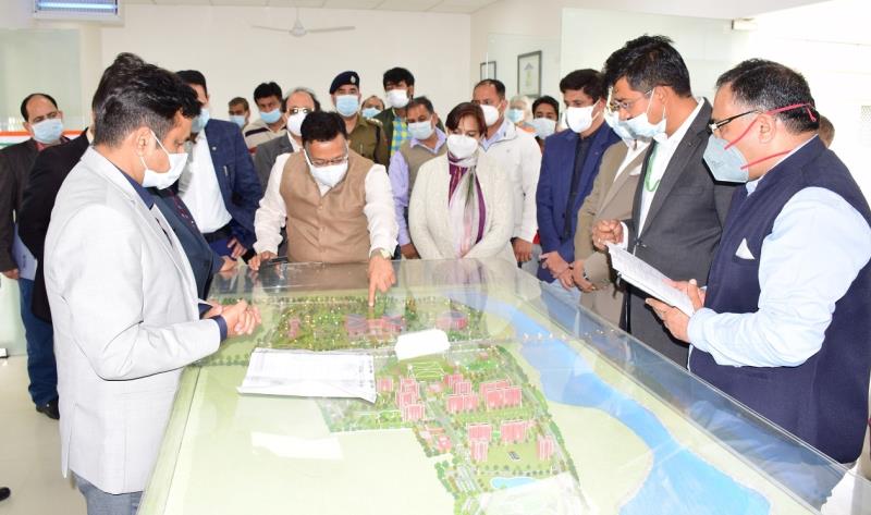 You are currently viewing Union Secretary Health visits AIIMS Vijaypur; inspects development works