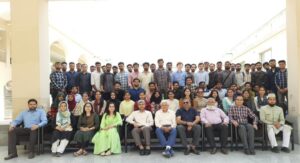 Read more about the article AMU Faculty members interact with final year students