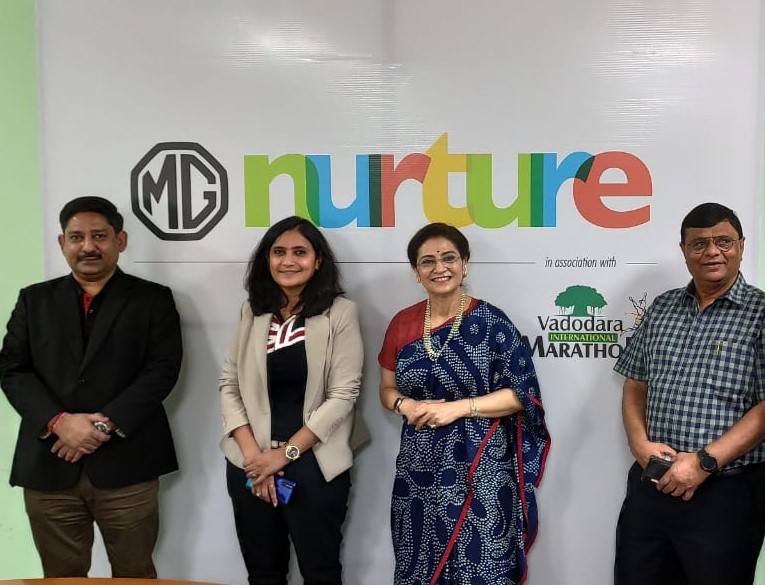 You are currently viewing MG Motor India partners with ‘Vadodara Marathon’ to mentor medical students under MG Nurture Program