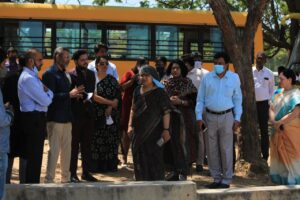 Read more about the article Ministry of Youth Affairs & Sports teams visit the JAIN Global Campus to overview the Khelo India University Games ’22 preparations