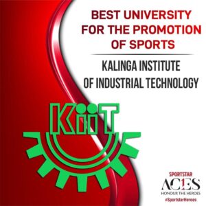 Read more about the article ‘Sportstar Aces Award 2022’ to KIIT University