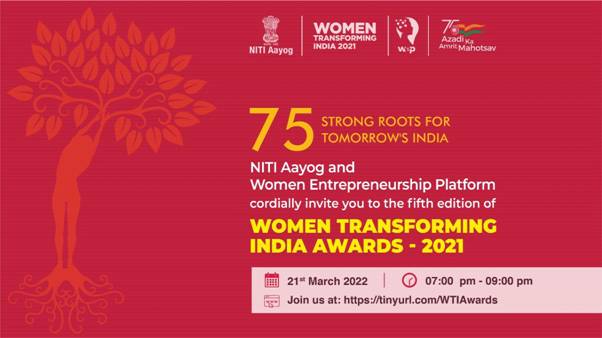 You are currently viewing NITI Aayog to Organize 5th Edition of Women Transforming India Awards on 21 March