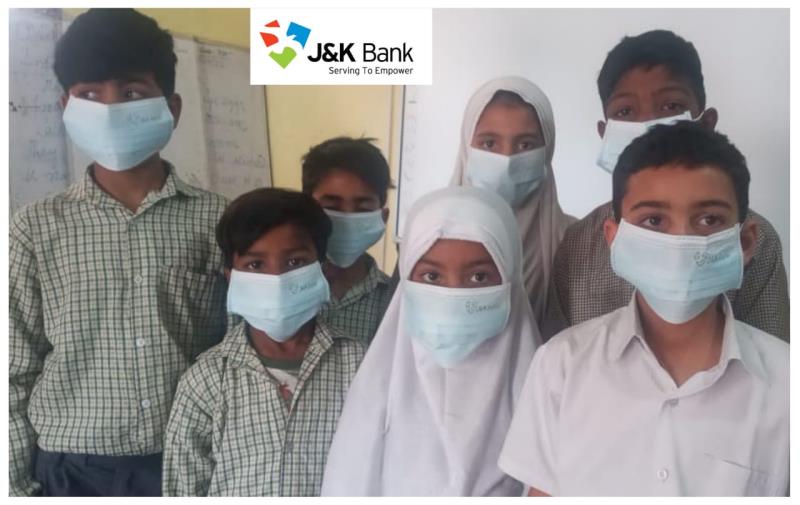You are currently viewing J&K Bank launches ‘Wear a Mask’ initiative under CSR