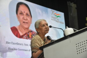 Read more about the article UNIVERSITIES SHOULD GO BEYOND THE CONFINES OF THEIR CAMPUSES, MUST WORK FOR UPLIFT OF DOWNTRODDEN AND DEPRIVED: UTTAR PRADESH GOVERNOR SMT. ANANDIBEN PATEL