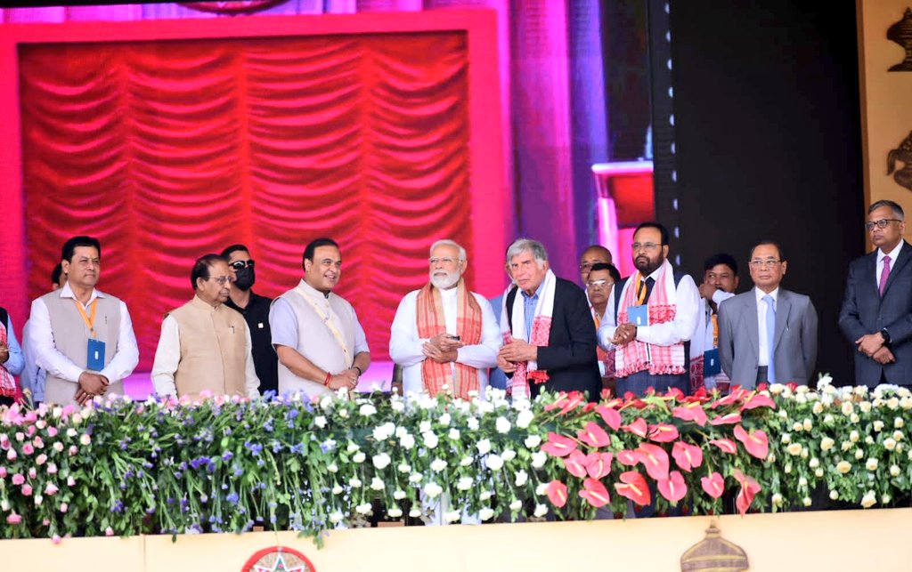 You are currently viewing PM Narendra Modi dedicates & lays the foundation stone of Cancer Hospitals in Assam