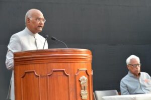 Read more about the article India has had a widespread tradition of ‘Vaad-Vivaad’ and ‘Samvaad’, we need to reconnect with that heritage: President Kovind