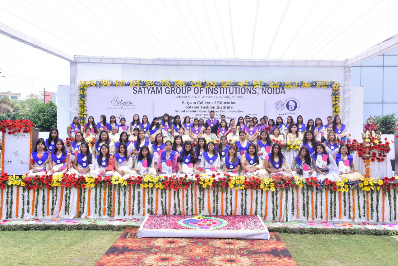 You are currently viewing Satyam Group of Institutions, Noida organizes the 3rd Graduation Ceremony of Fashion, Mass Media and B.Ed.