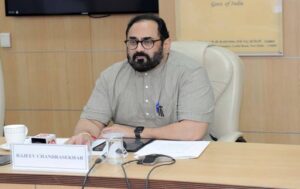 Read more about the article Union Minister Rajeev Chandrasekhar announces NASSCOM to launch portal to promote digitization of small and medium enterprises