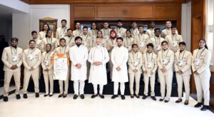 Read more about the article PM Narendra Modi hosts Deaflympics contingent at his residence