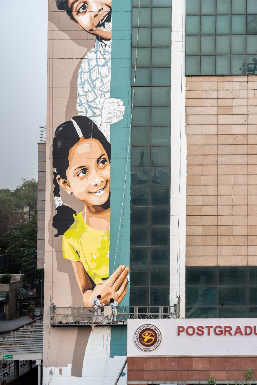 You are currently viewing Asian Paints & St+art India Foundation launch St+art Care with the first initiative at a Children’s Hospital in Noida