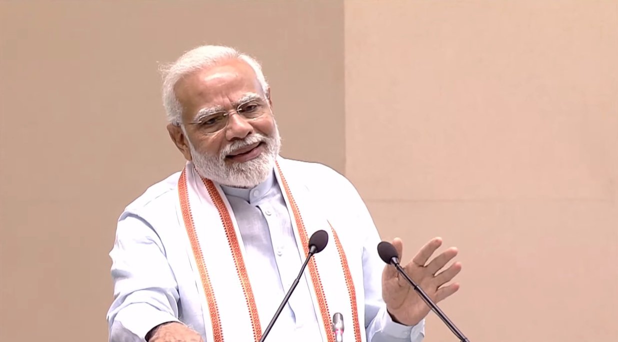 You are currently viewing PM Narendra Modi Addresses ‘Save Soil’ Programme Organised by Isha Foundation