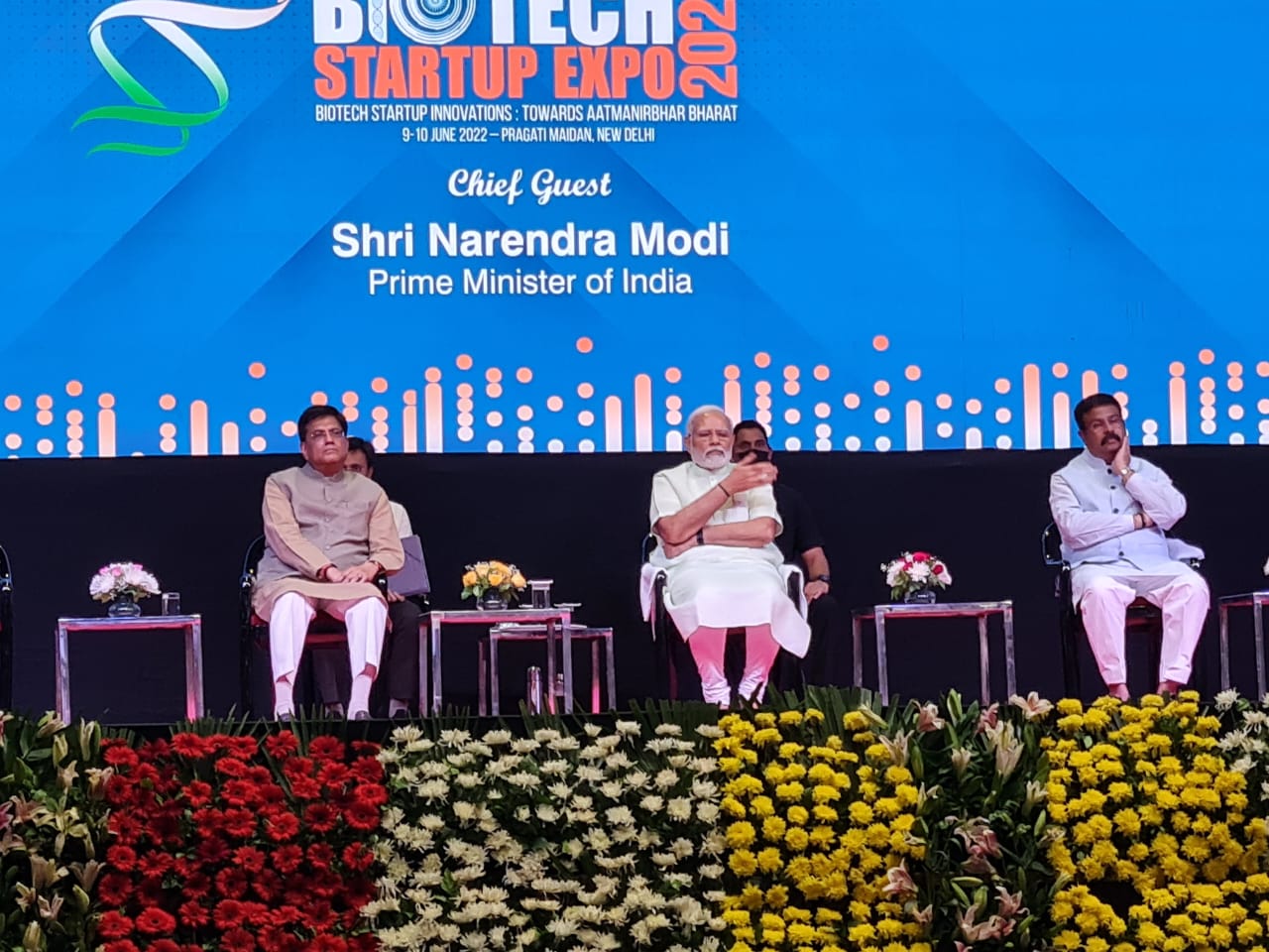 You are currently viewing PM Narendra Modi  Inaugurates Biotech Startup Expo-2022