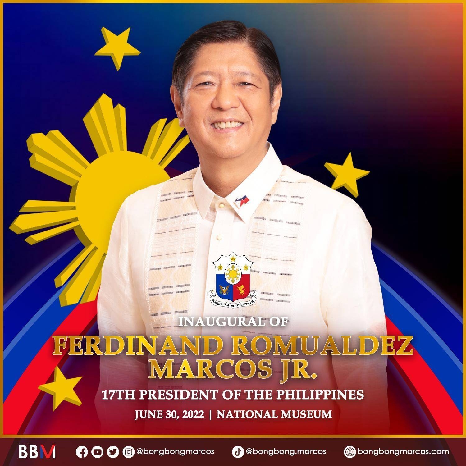 You are currently viewing Ferdinand Marcos Jr sworn in President of the Philippines