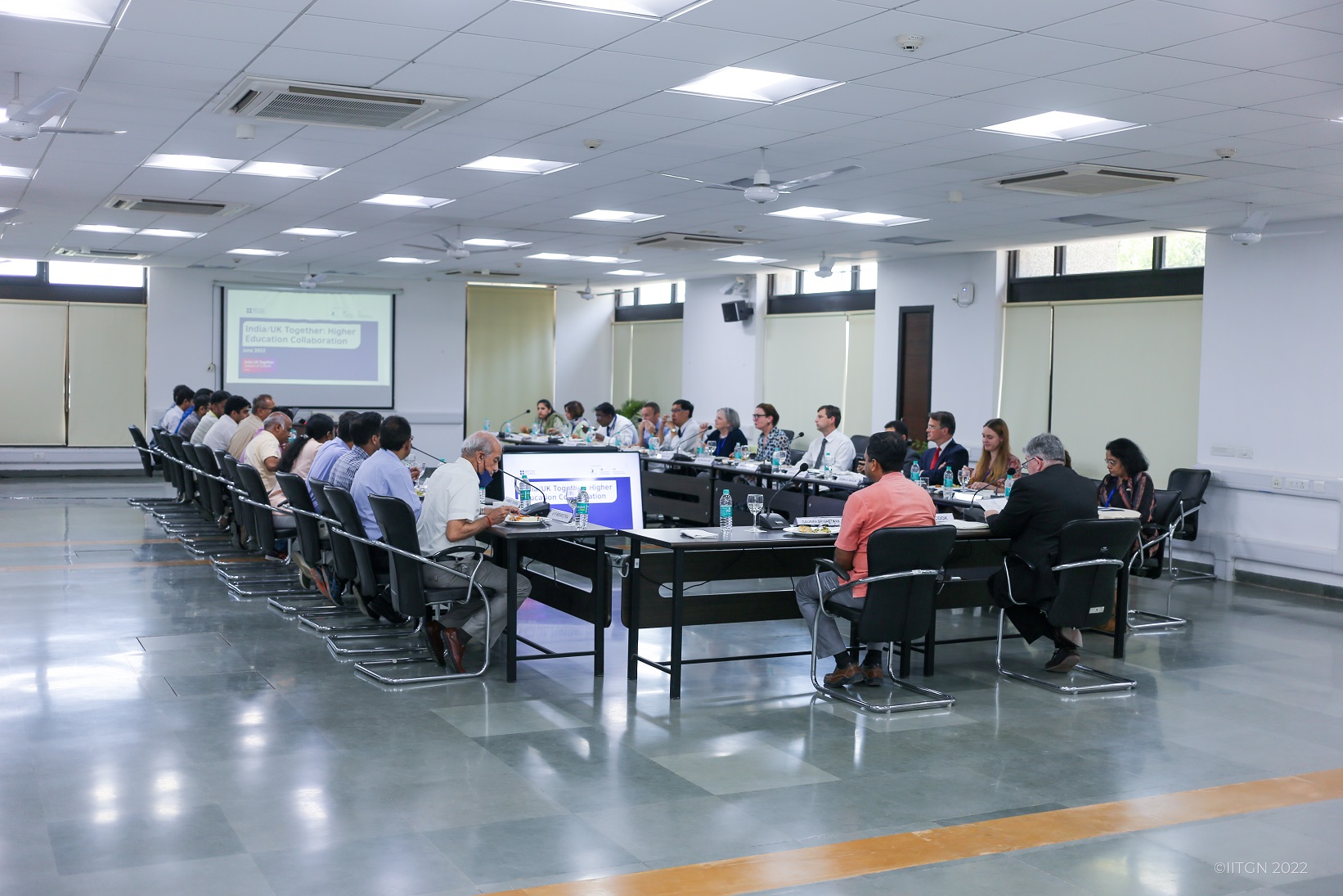 You are currently viewing A 15-member UK delegation visited IIT Gandhinagar to explore future collaborations