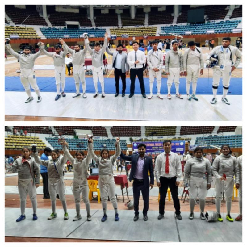 You are currently viewing J&K fencers shine in Junior National Fencing Championship