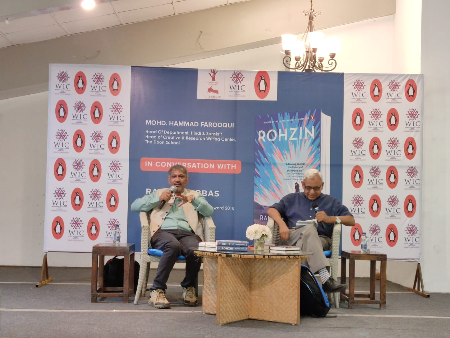 You are currently viewing WIC India, Dehradun Hosted Book Reading and Discussion of ‘Rohzin by Rahman Abbas’.