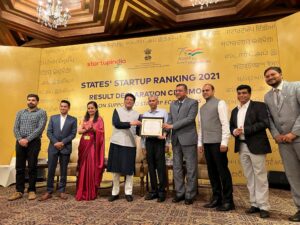 Read more about the article Gujarat retains top category as “Best Performer” in DPIIT’s States’ Start-up Rankings 2021, third time in a row