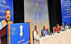 Read more about the article Union Minister Dr Jitendra Singh reminds young IAS officers their destined role in 2047 when India celebrates 100 years of independence