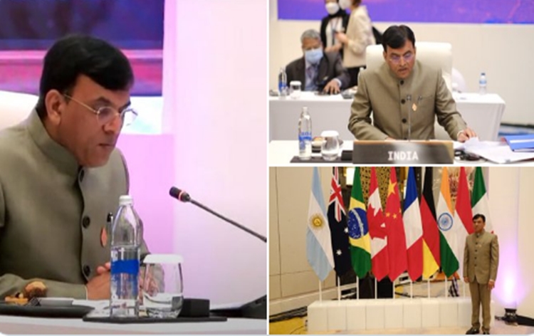 You are currently viewing Health Minister Mansukh Mandaviya addresses second G20 Health Ministers Meet