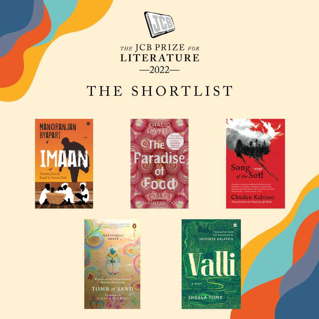 You are currently viewing The JCB Prize for Literature announces its most diverse shortlist in its 5th year