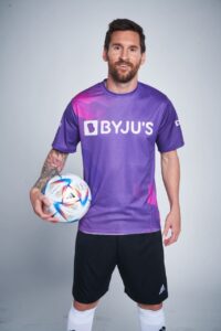 Read more about the article BYJU’S unveils Lionel Messi as its Global Brand Ambassador for its social initiative, Education for All