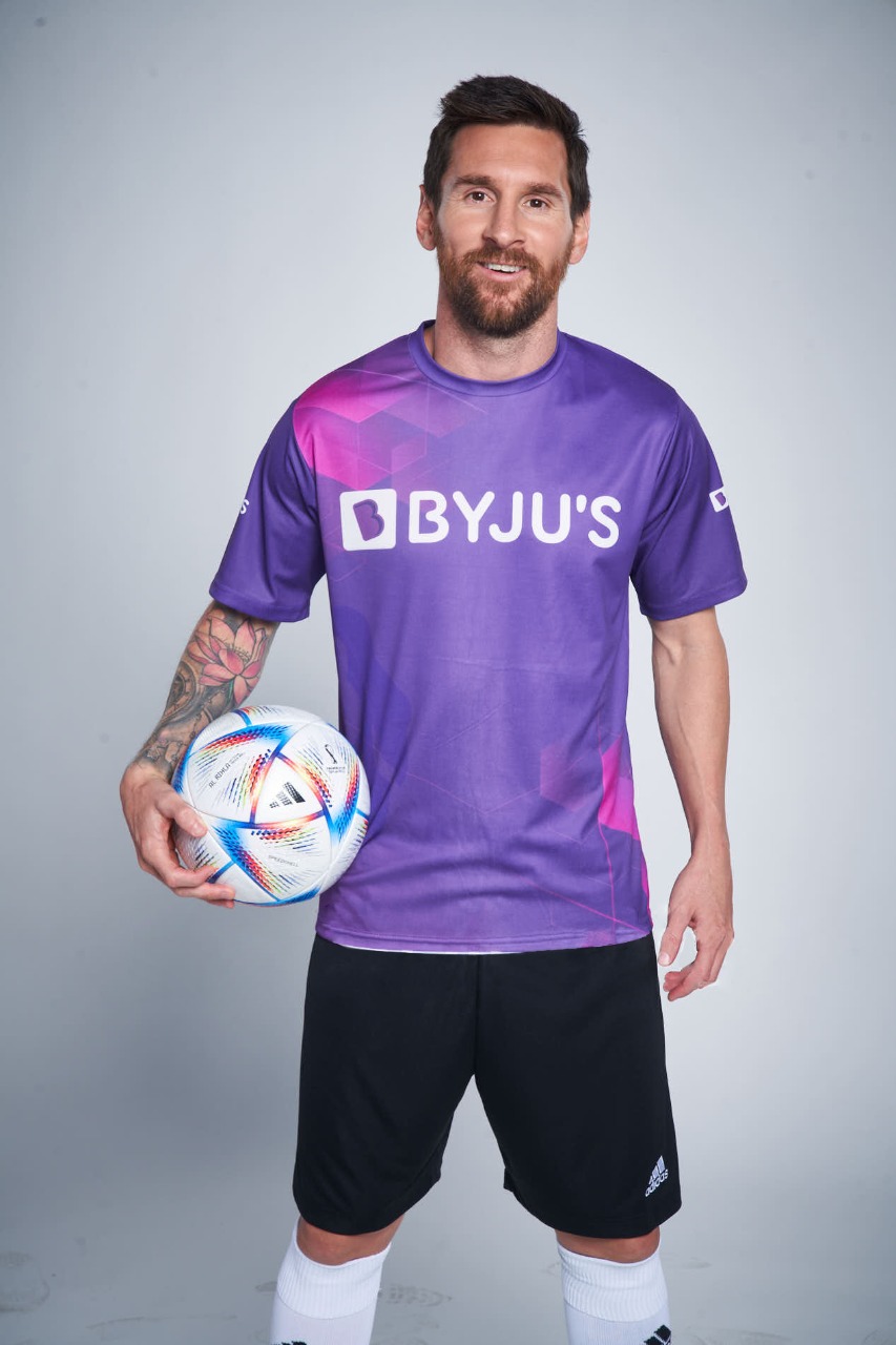 You are currently viewing BYJU’S unveils Lionel Messi as its Global Brand Ambassador for its social initiative, Education for All