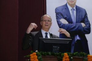 Read more about the article Nobel Laureate Prof. Jean Tirole gave a public lecture at the IIFT Delhi Campus