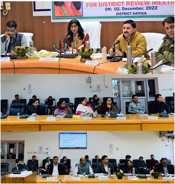You are currently viewing Member NCSC chairs maiden review meeting at Kathua