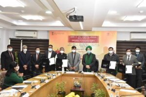 Read more about the article Union Health Minister and Hardeep Singh Puri hail historic MoU between Indian Oil Corporation Limited and Central TB Division