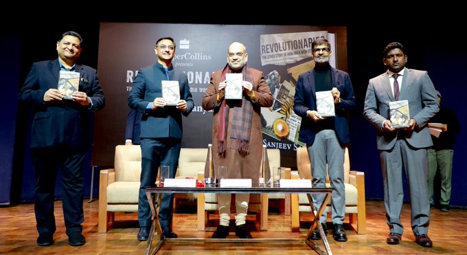 You are currently viewing Home Minister Amit Shah releases book titled Revolutionaries- The Other Story of How India Won Its Freedom