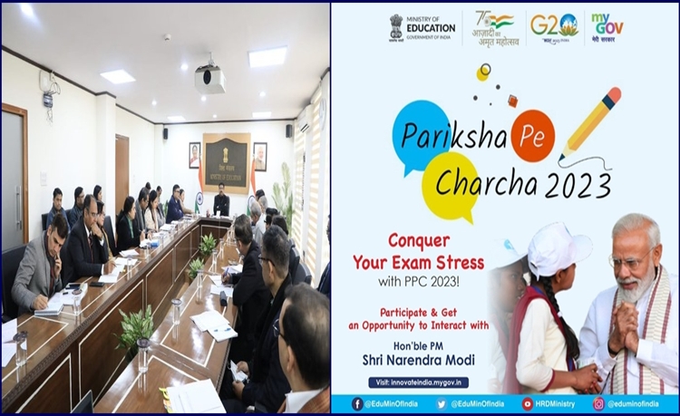 You are currently viewing Education Minister Dharmendra Pradhan reviews preparation of Pariksha Pe Charcha